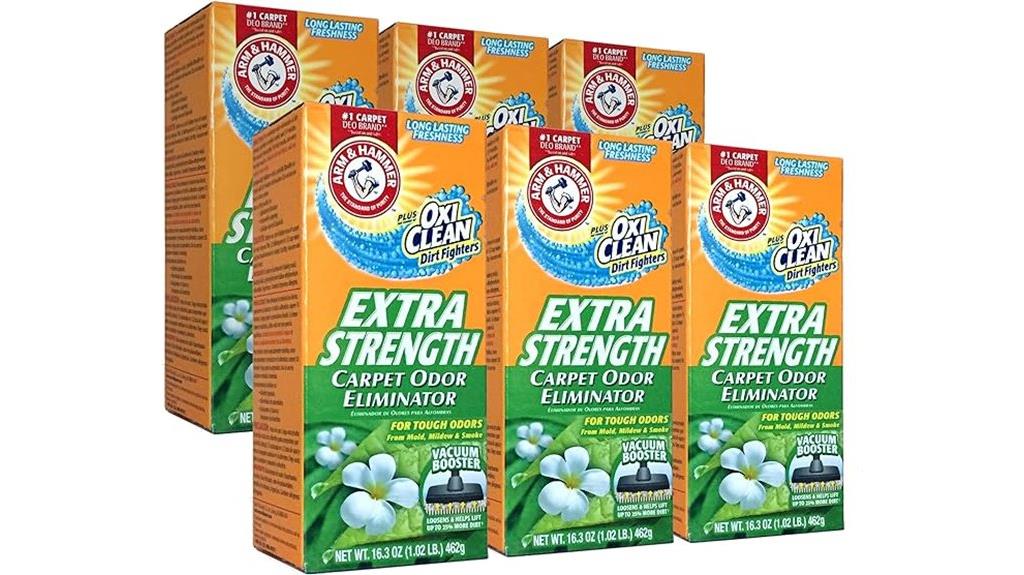 six pack carpet odor eliminator