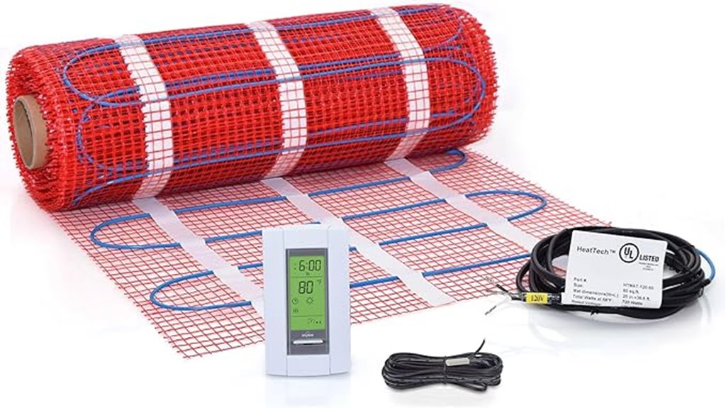 sixty square foot heating mat