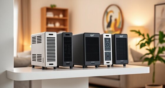 slim efficient quartz heaters