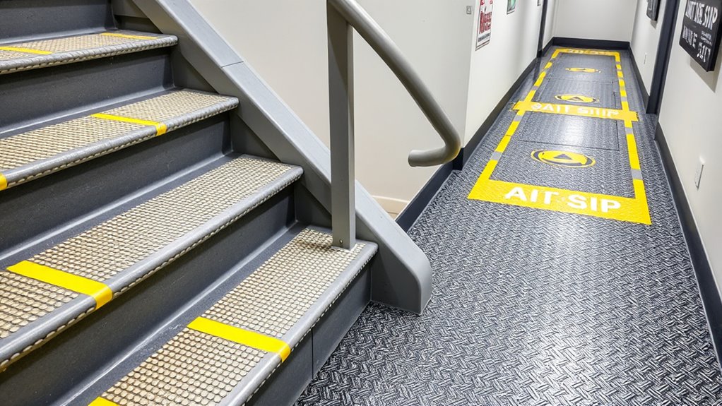 slip prevention through coatings