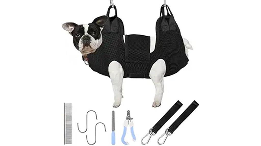 small dog grooming hammock