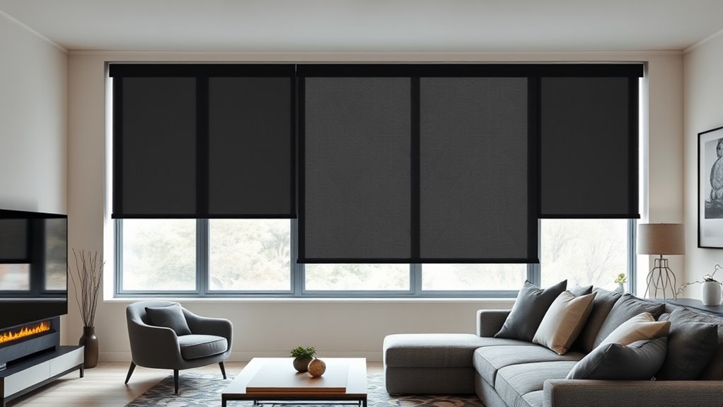 smart alexa compatible blackout shades