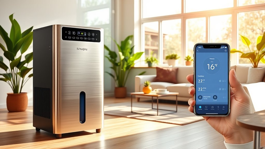 smart efficient home dehumidifier