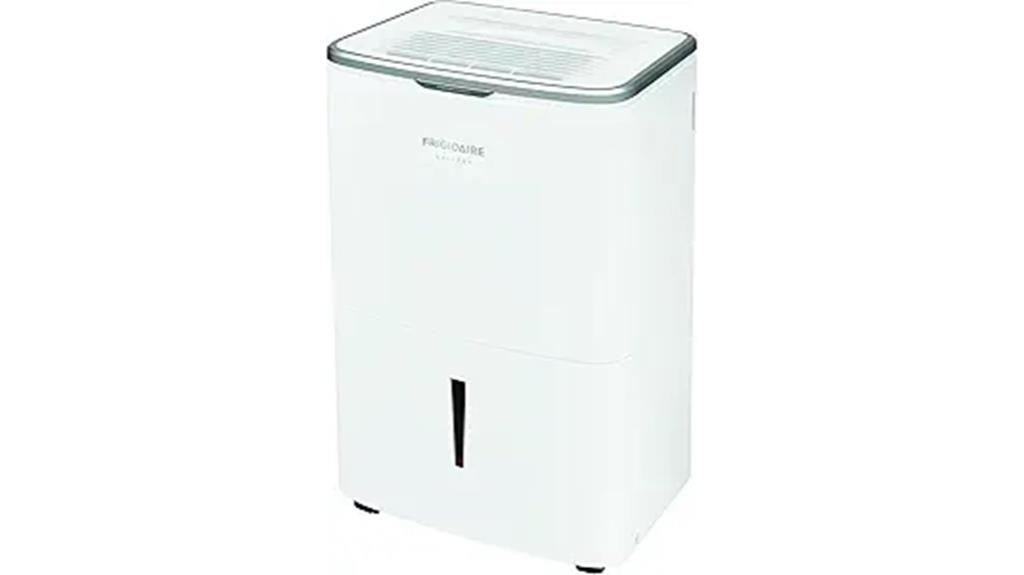 smart white 50 pint dehumidifier