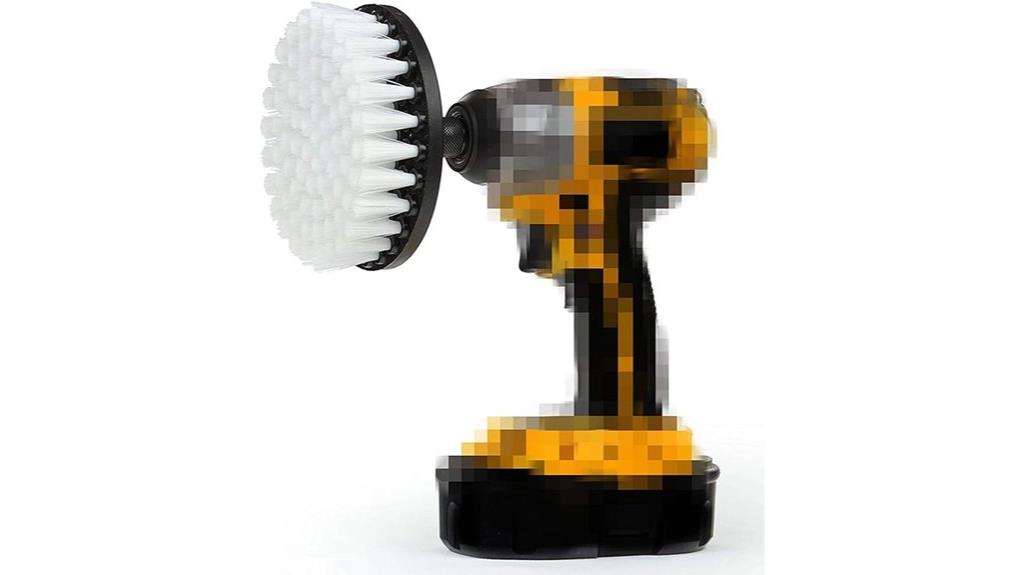 soft bristle drill brush