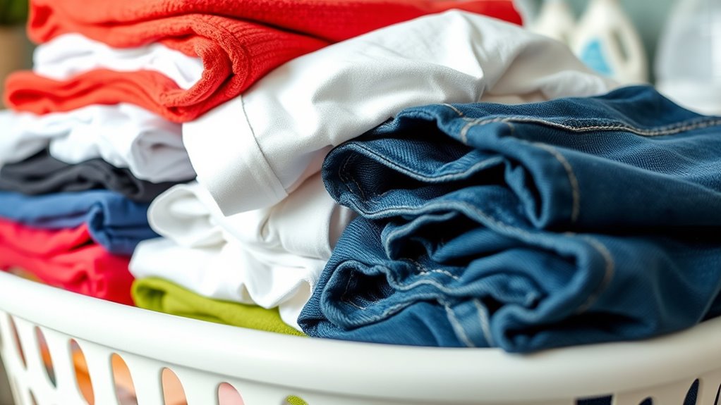 sort clothes check labels