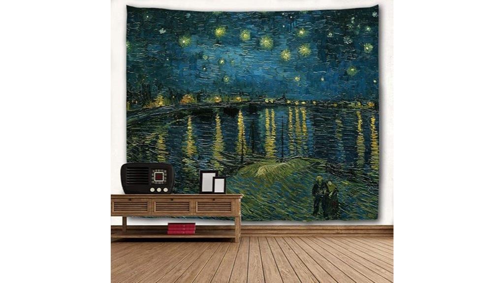 starry night wall tapestry