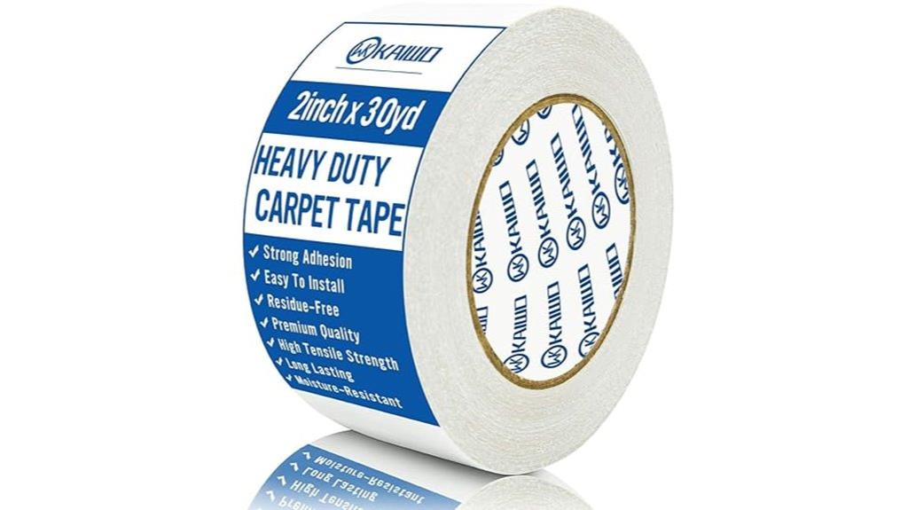strong double sided carpet tape