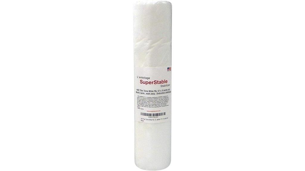 superpunch wash away stabilizer