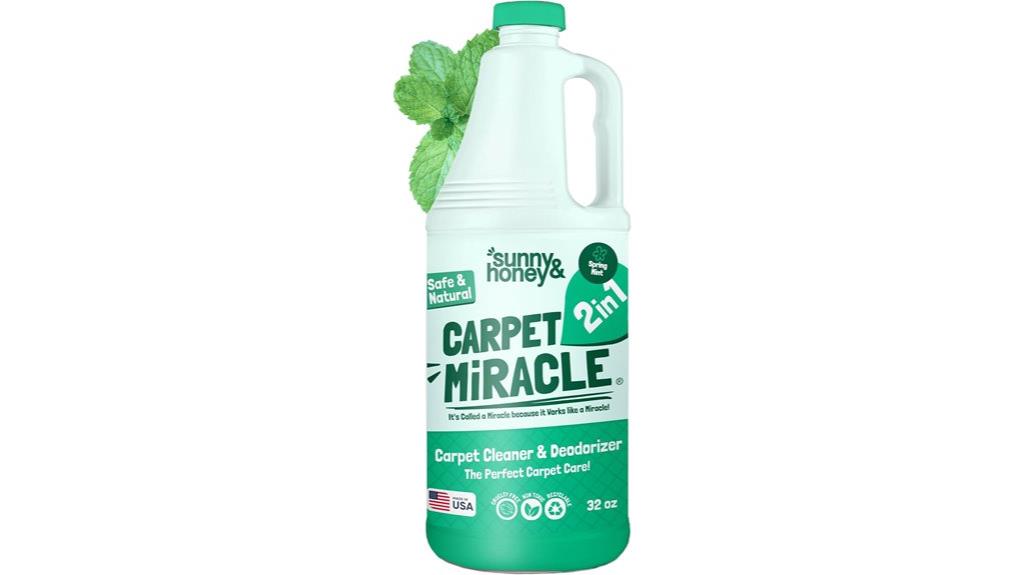 sweet carpet cleaning solution