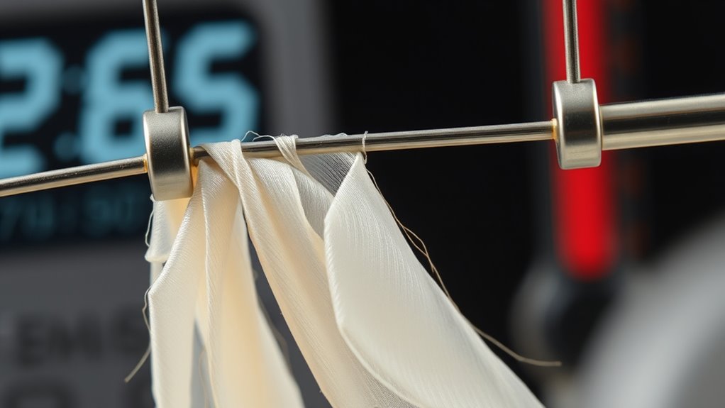 temperature affects silk properties
