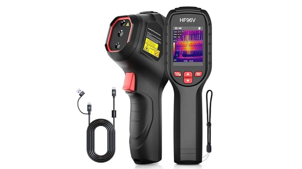 thermal and visual camera