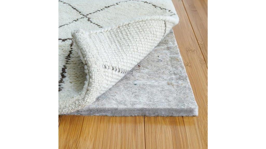 thick felt rug pad