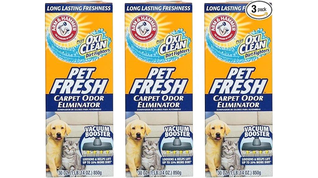 three 30oz odor eliminators