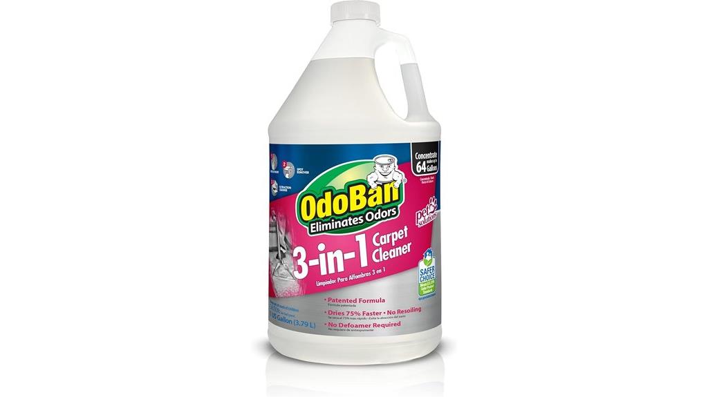 three in one carpet cleaner