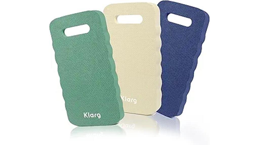 three piece garden kneeling pad