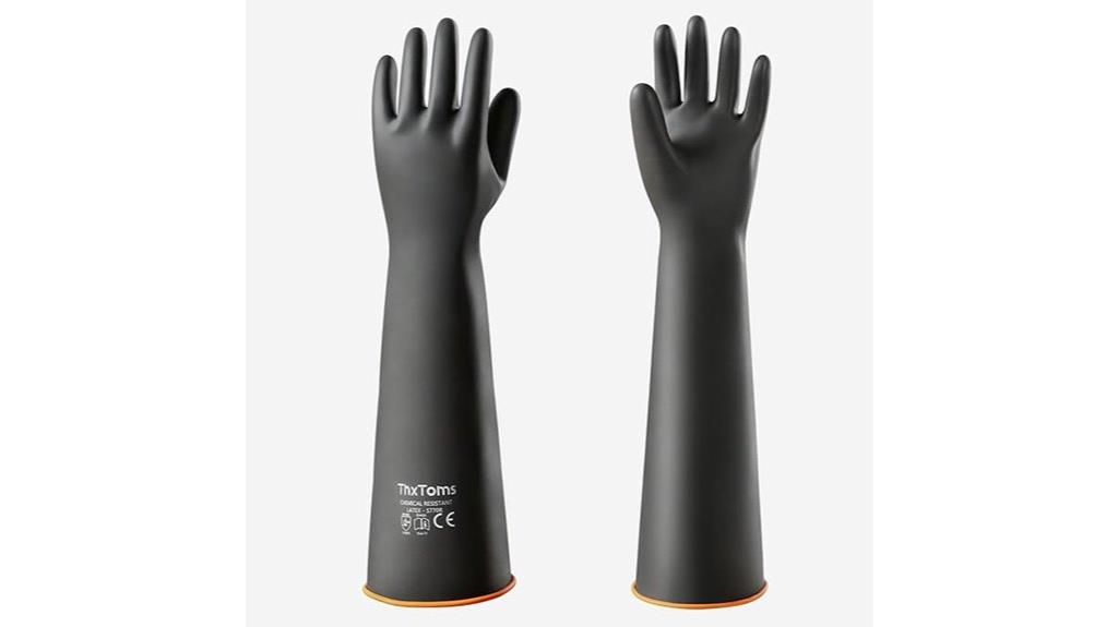 thxtoms chemical resistant gloves
