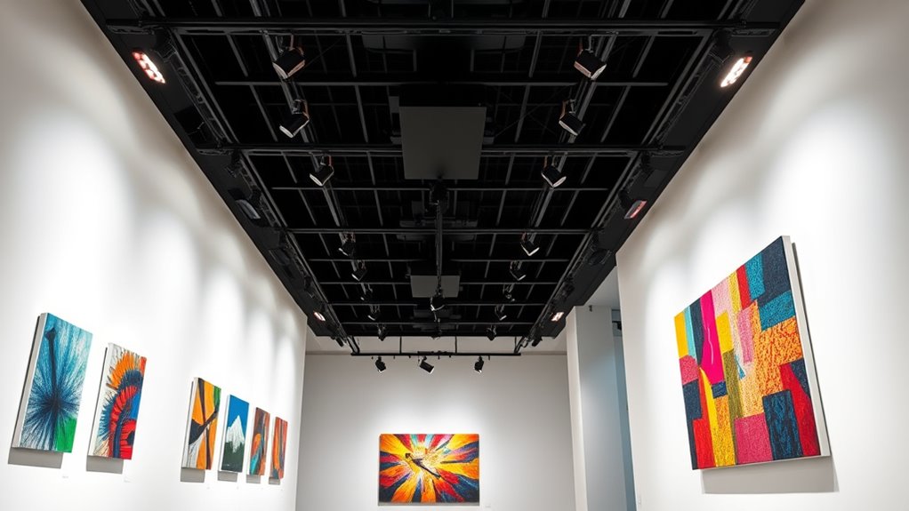 top adjustable gallery lighting