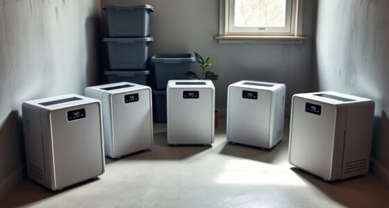 top app controlled basement dehumidifiers