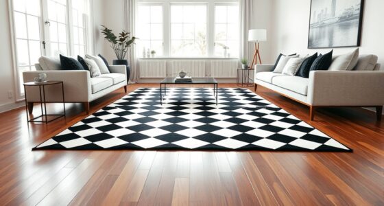top black white rugs