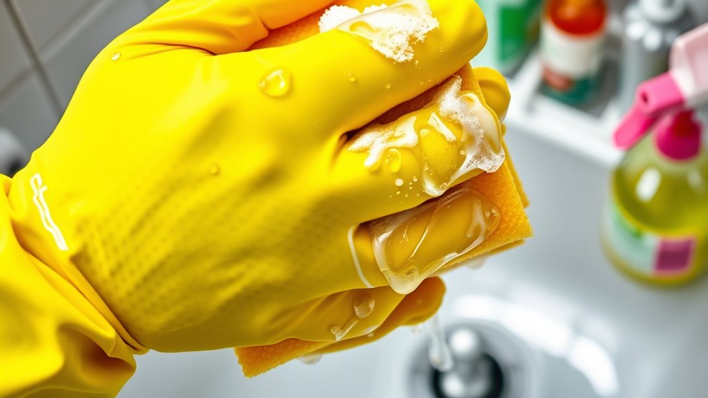top chemical resistant cleaning gloves