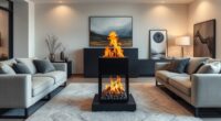 top designer indoor fireplace options