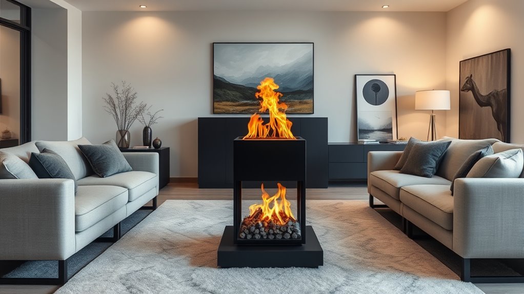 top designer indoor fireplace options