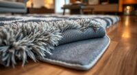 top fire resistant rug padding