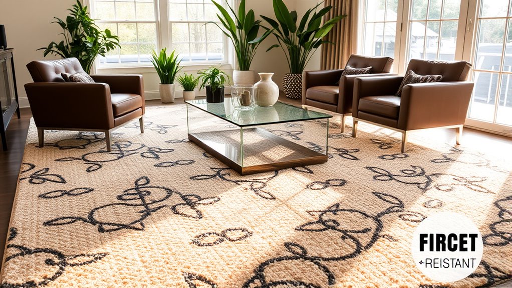 top fire resistant wool rugs