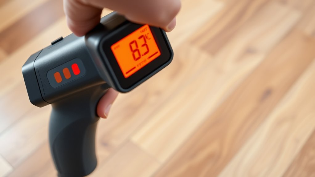 top flooring infrared thermometers