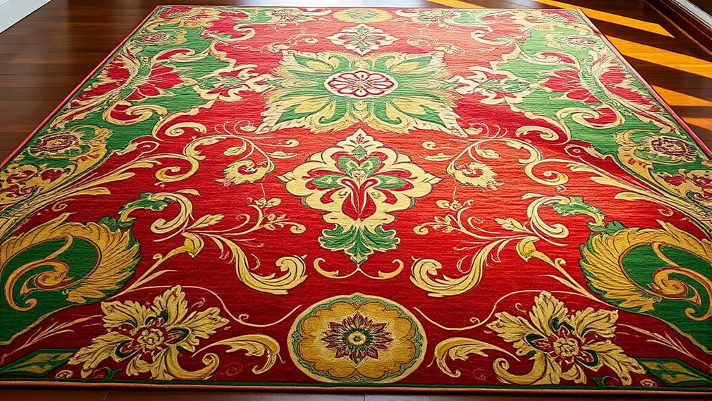 top hand carved silk rugs