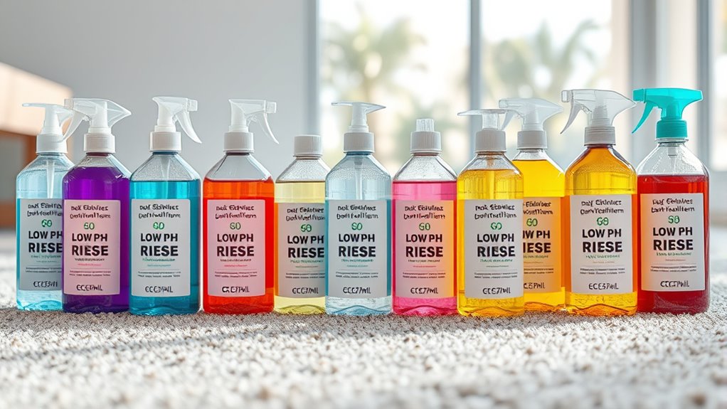 top low ph rug cleaners