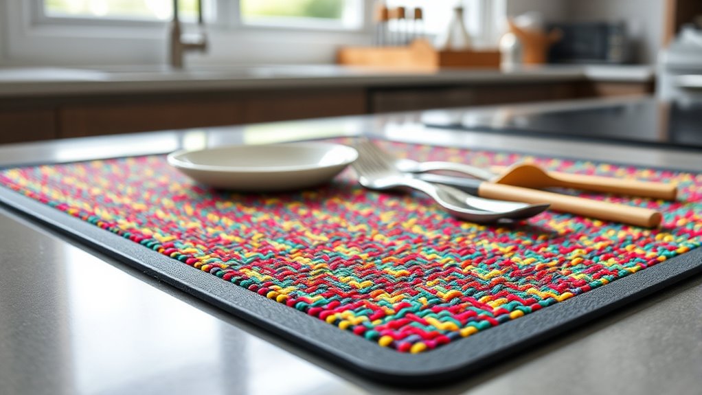 top non slip drying mats