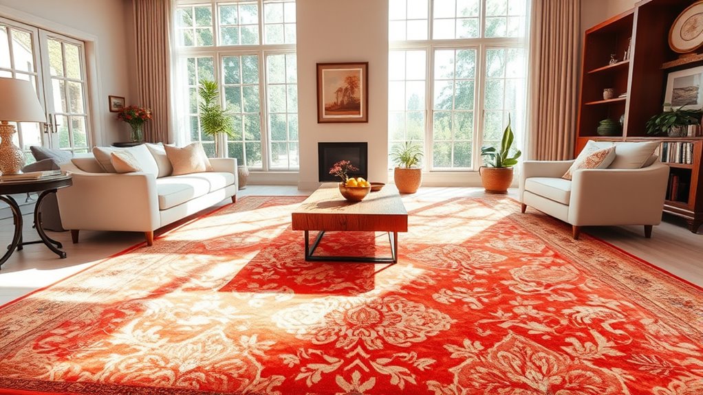 top peach oriental rug selections