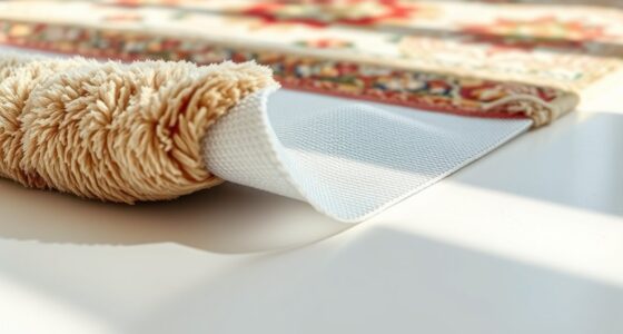 top rug anti creep underlays
