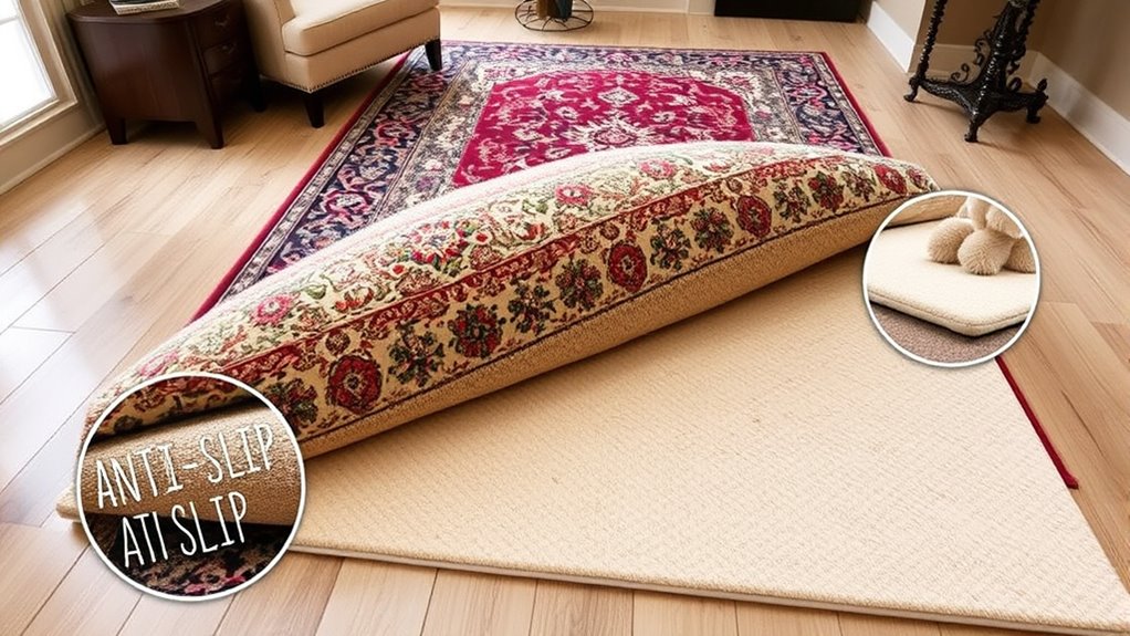 top rug padding recommendations