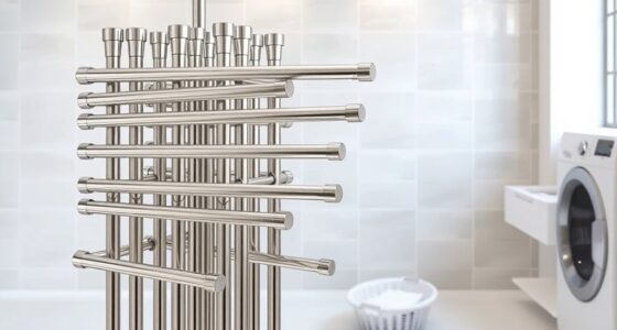 top stackable laundry poles