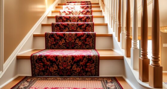 top stair runner rug pads