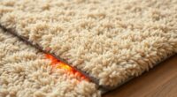 top under rug heating solutions