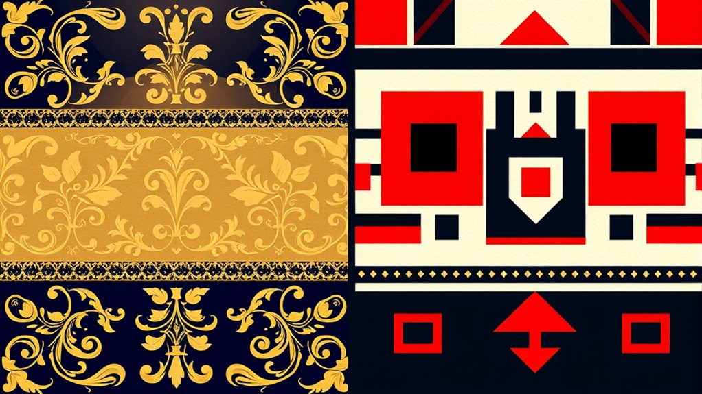 traditional and modern design