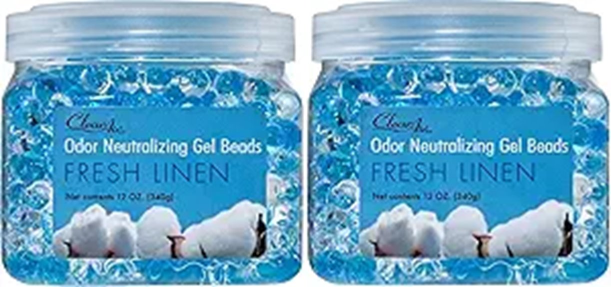 two 12 oz odor gels
