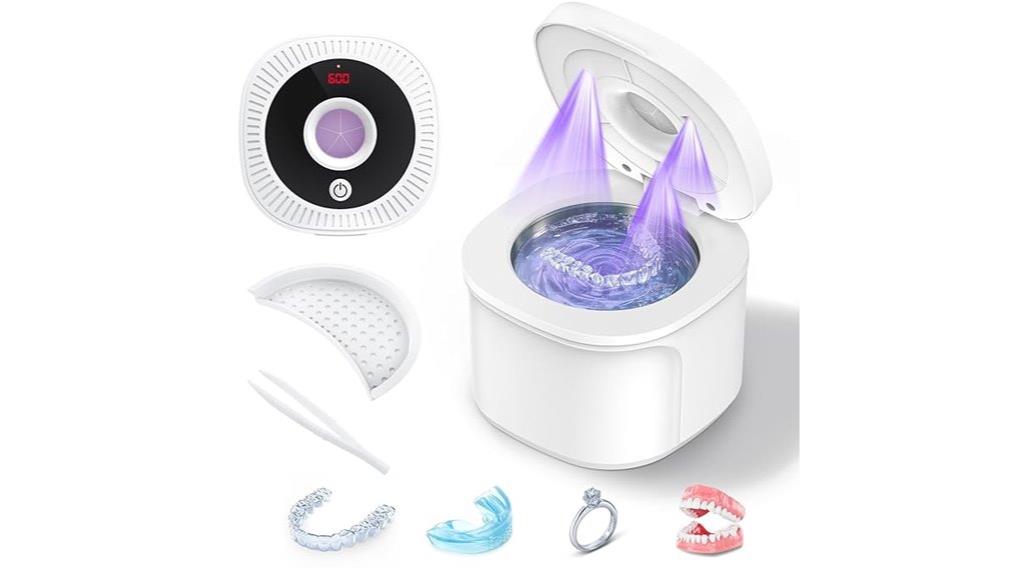 ultrasonic uv timer cleaner