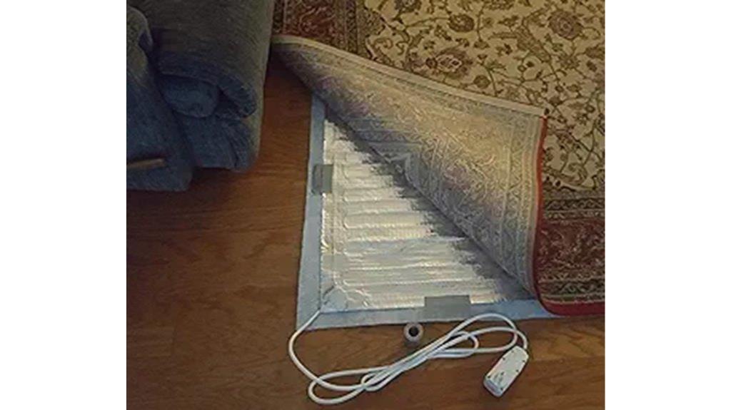 under rug space heater