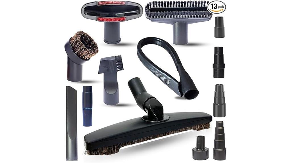 universal vacuum attachment set