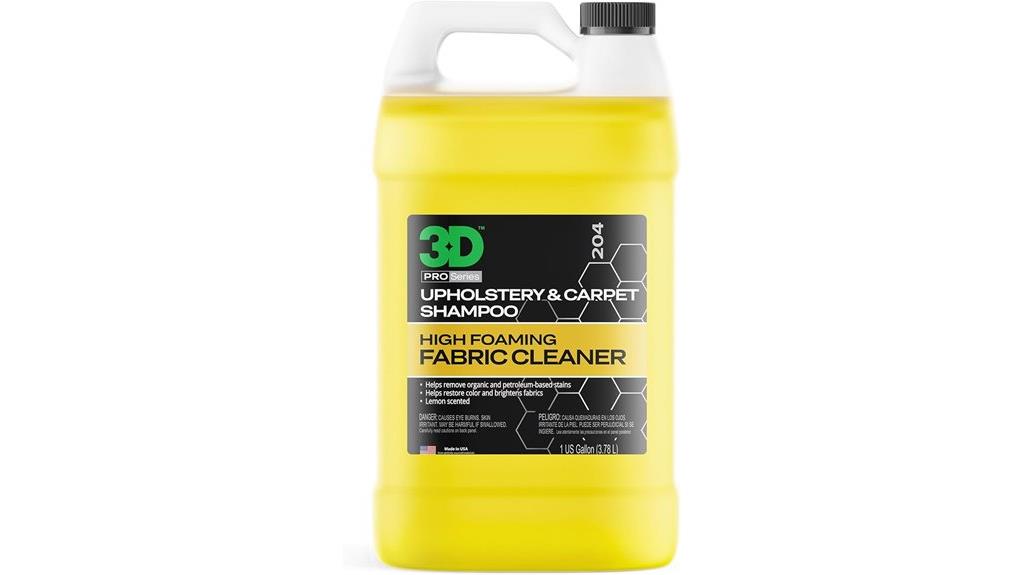 upholstery carpet shampoo gallon