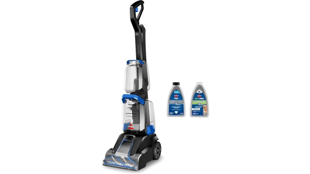 upright carpet cleaning system