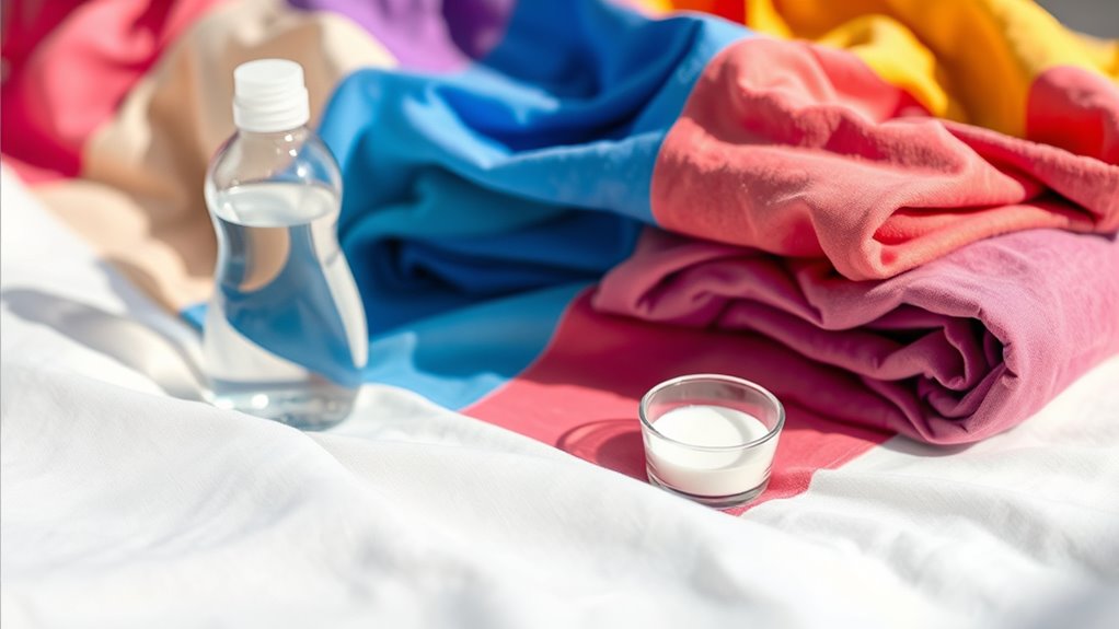 use gentle color safe detergents