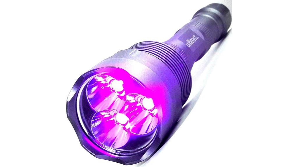 uv black light flashlight