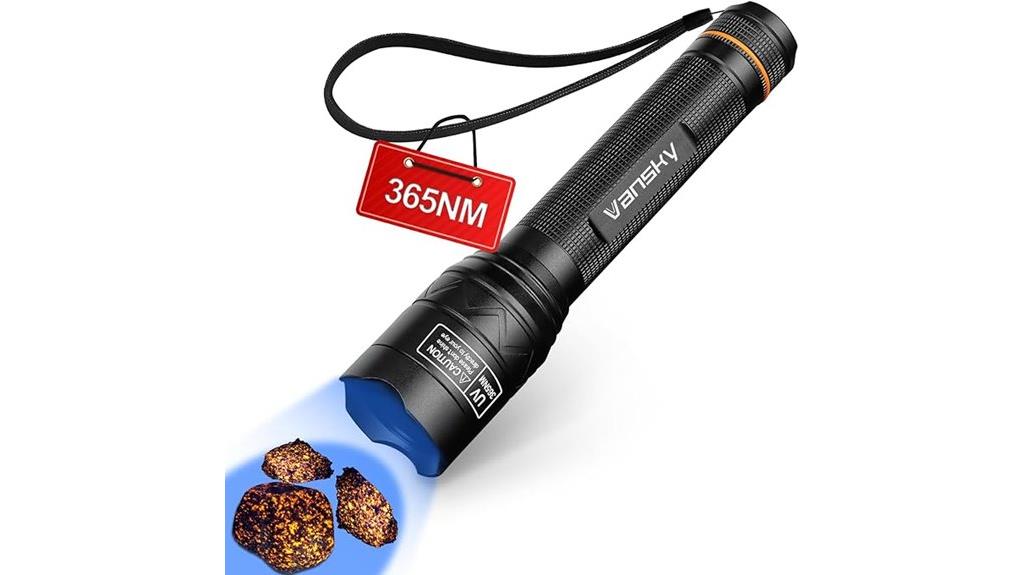 uv blacklight flashlight