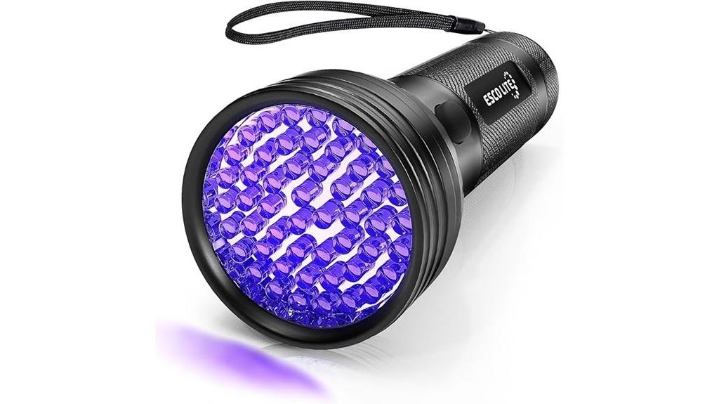 uv flashlight for stains